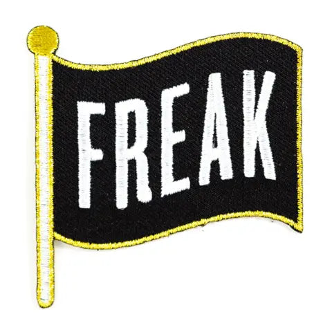 Freak Flag Embroidered Iron-On Patch
