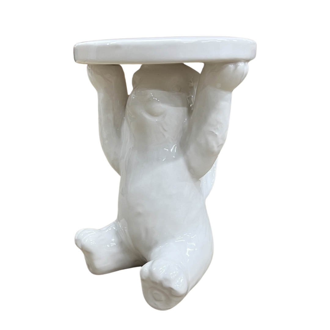 5.6"h Dolomite Easter Bunny Riser