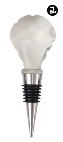 Elegant Crystal Bottle Stopper, 3 Style Options
