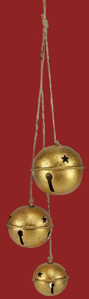 21"L Jingle Bell Cluster Ornament