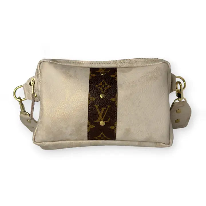 Pre Order Bella Belt Bag Upcycled LV and GG, 7 Style Options