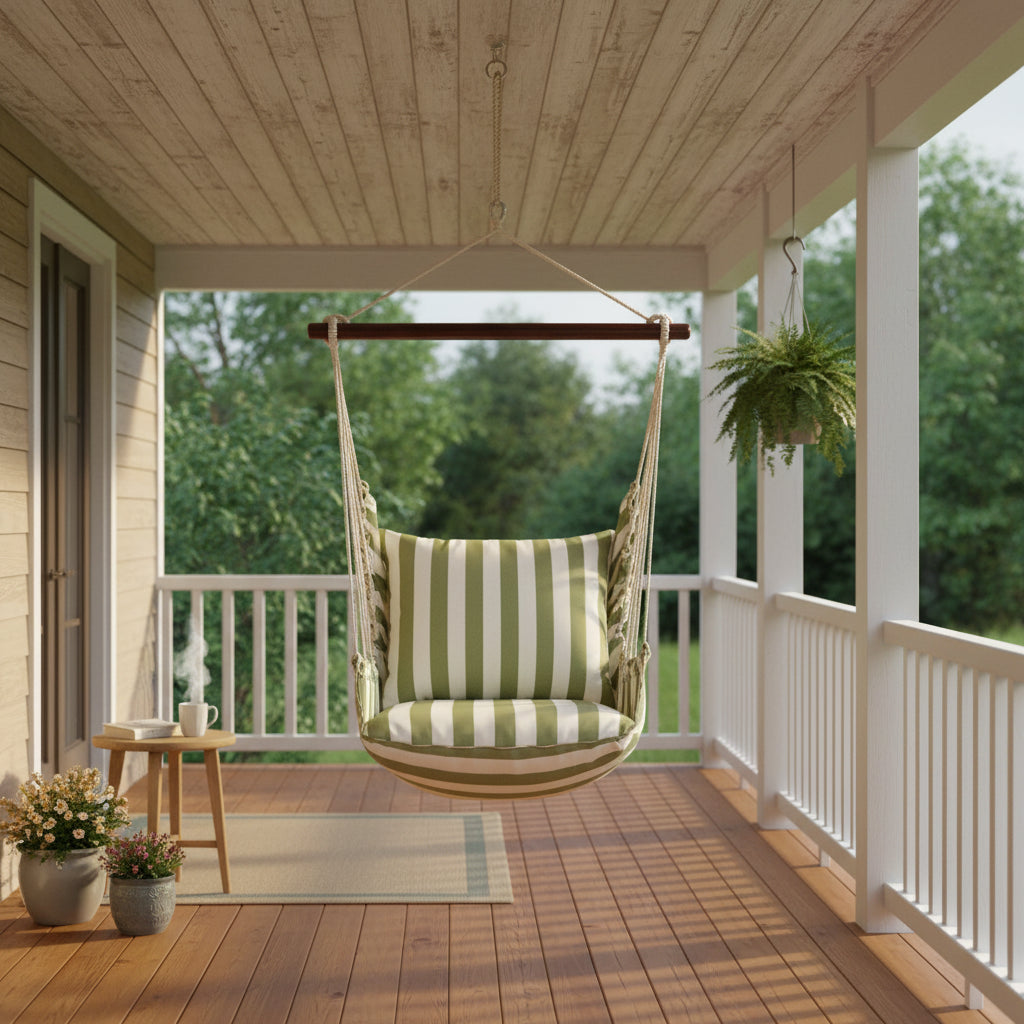 Pre Order Summer Palms Hammock Swing 4-Piece Set Indoor / Outdoor