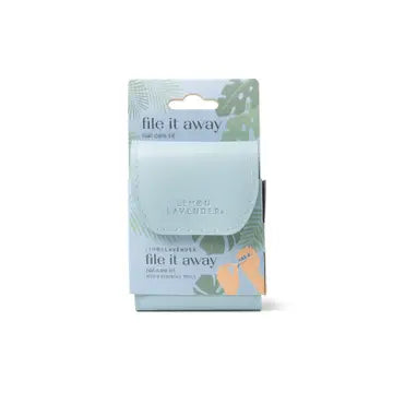 Lemon Lavender File It Away Nail Care Kit, Color Options