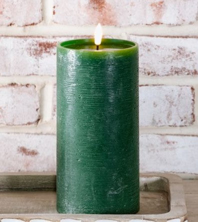 Wide LED Pillar Candle, 2 Color & Size Options