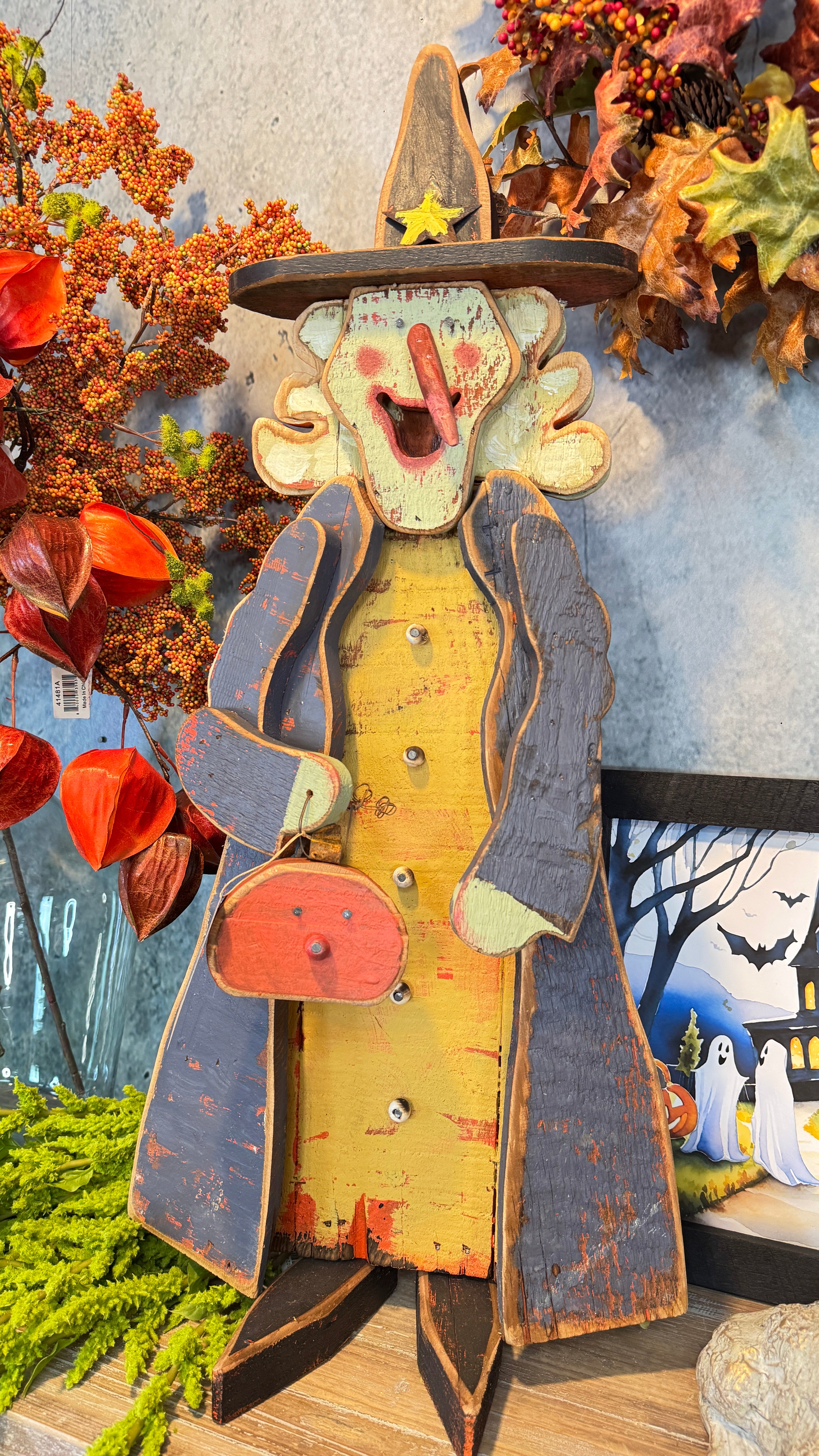 Wood and Tin Witch