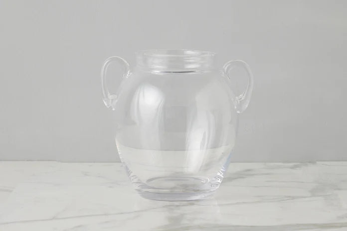 Glass Amphora Flower Vase, 3 Size Options