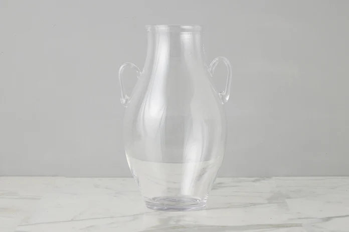 Glass Amphora Flower Vase, 3 Size Options