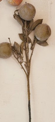 Faux Crab Apple Stem, 3 Color Options