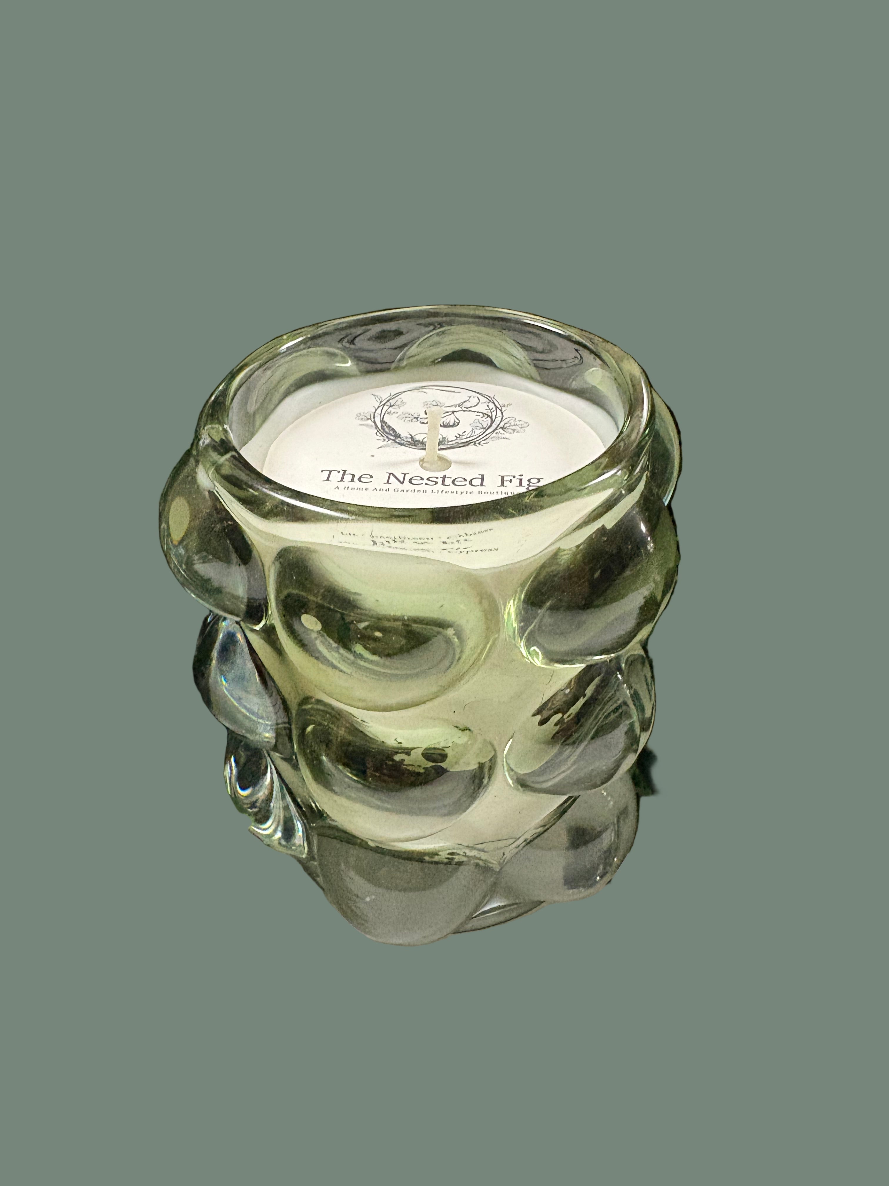 The Nested Fig Signature Bubble Candle, 4 Scent Options