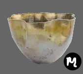 Wavy Aluminum Planter, 3 Size Options