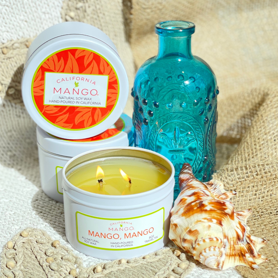 Pre Order Mango Mango Soy Candle