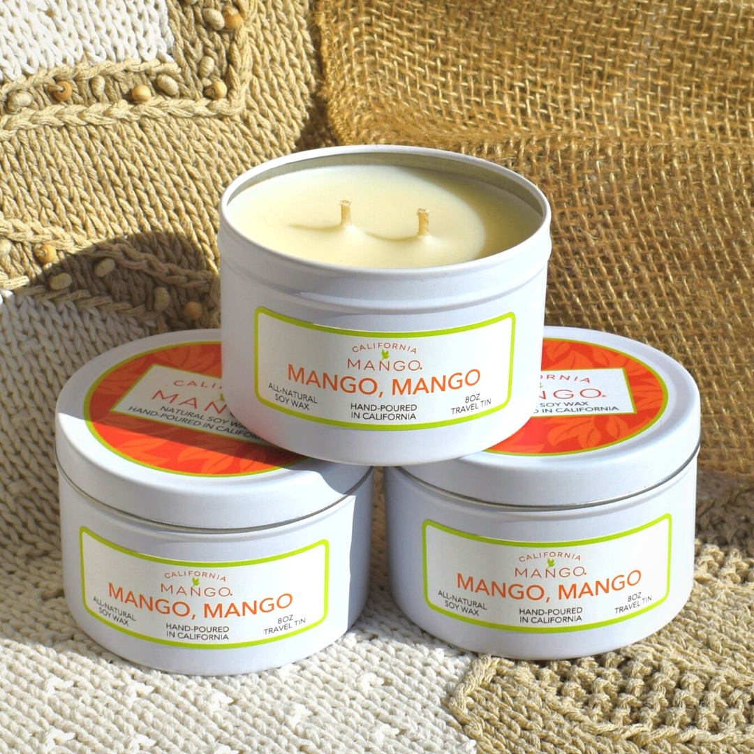 Pre Order Mango Mango Soy Candle
