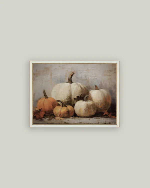 Vintage Pumpkins Portrait