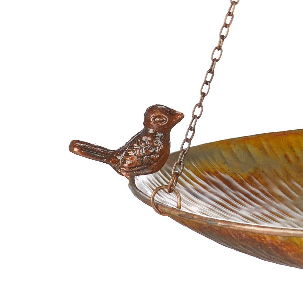 Eco-Iron Hanging Birdbath