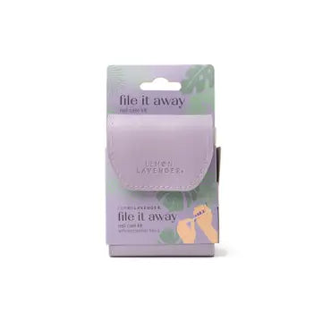 Lemon Lavender File It Away Nail Care Kit, Color Options
