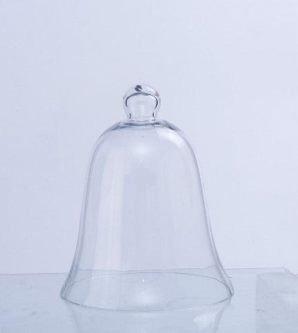 Clear Glass Bell Jar, Size Options
