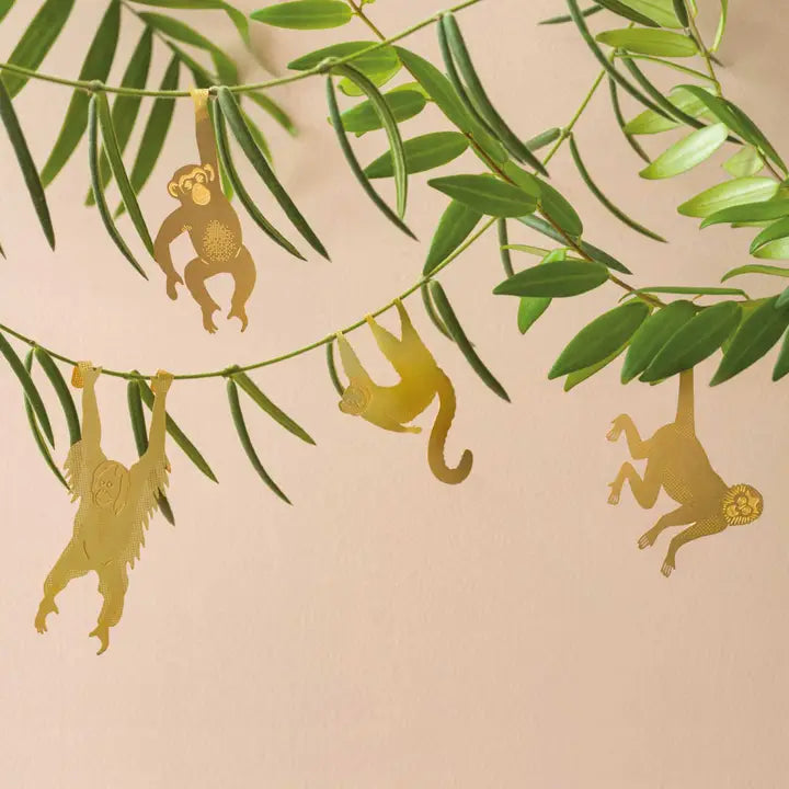 Chimpanzee Plant Decor