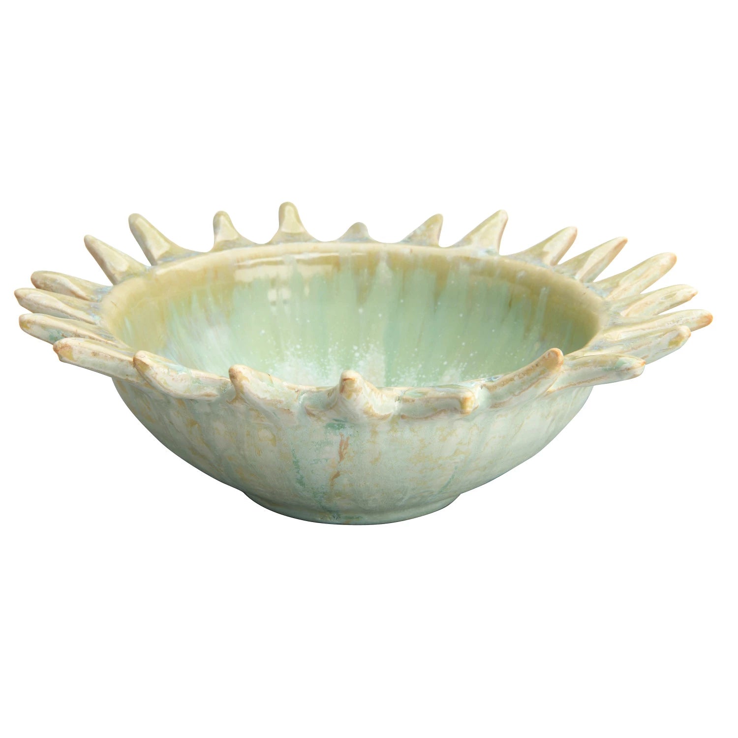 Sunburst Shaped Serving Bowl