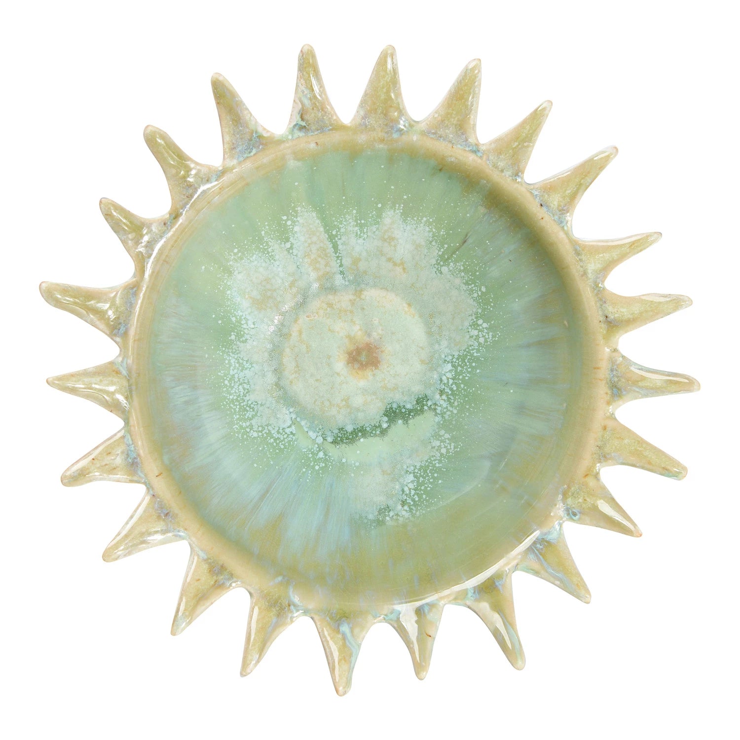 Sunburst Shaped Serving Bowl