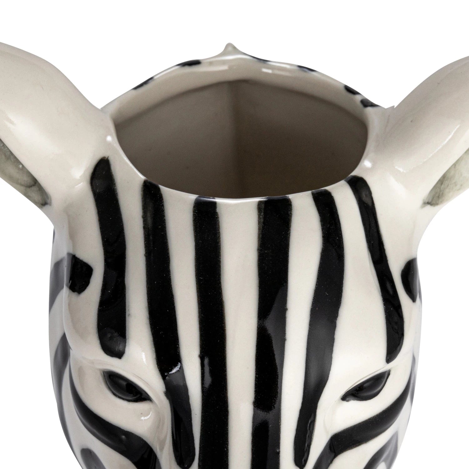 Hand Painted Stoneware Animal Vase, Style Options