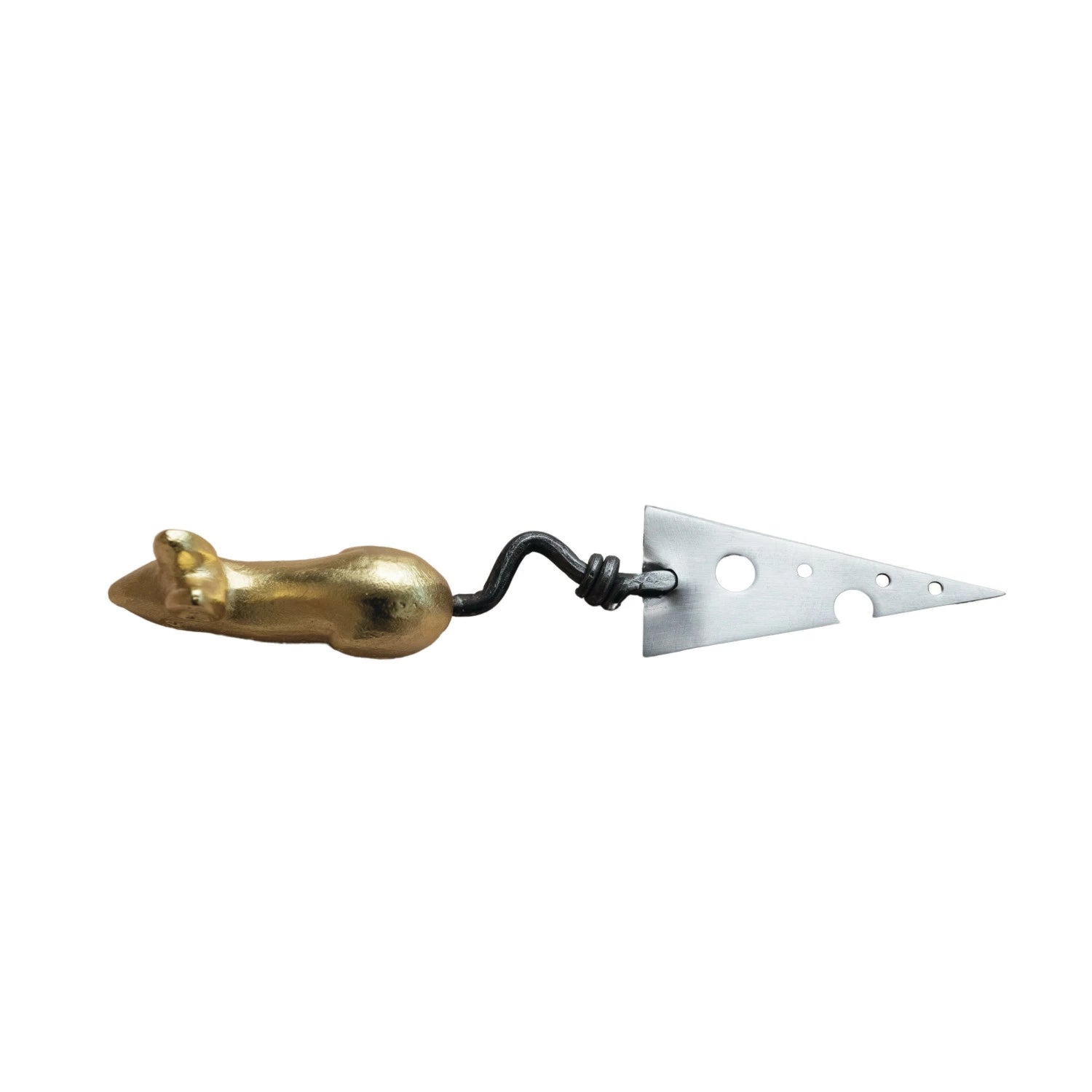 Cheese Knife with Cheese Shaped Blade & Mouse Shaped Handle