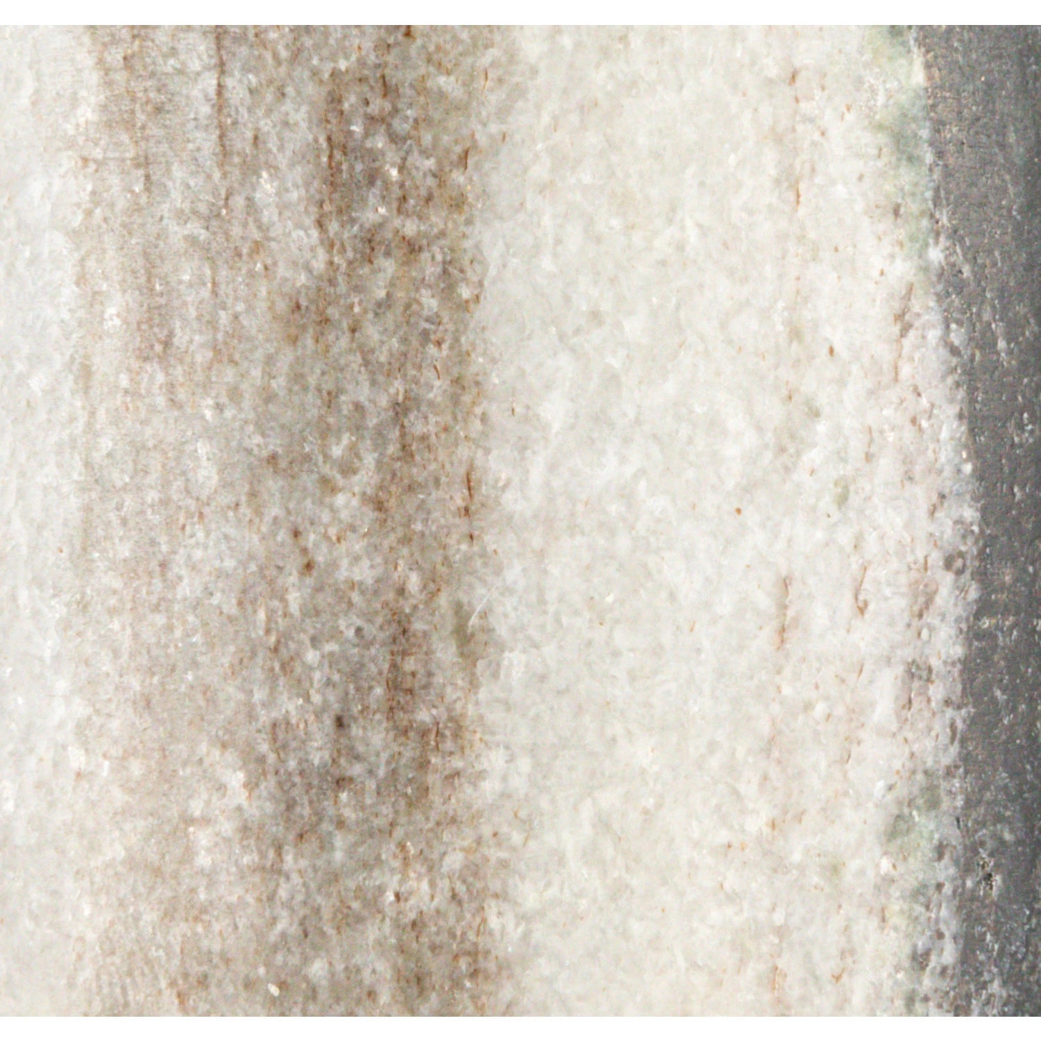 Marble Salt Cellar w/ Brass Spoon