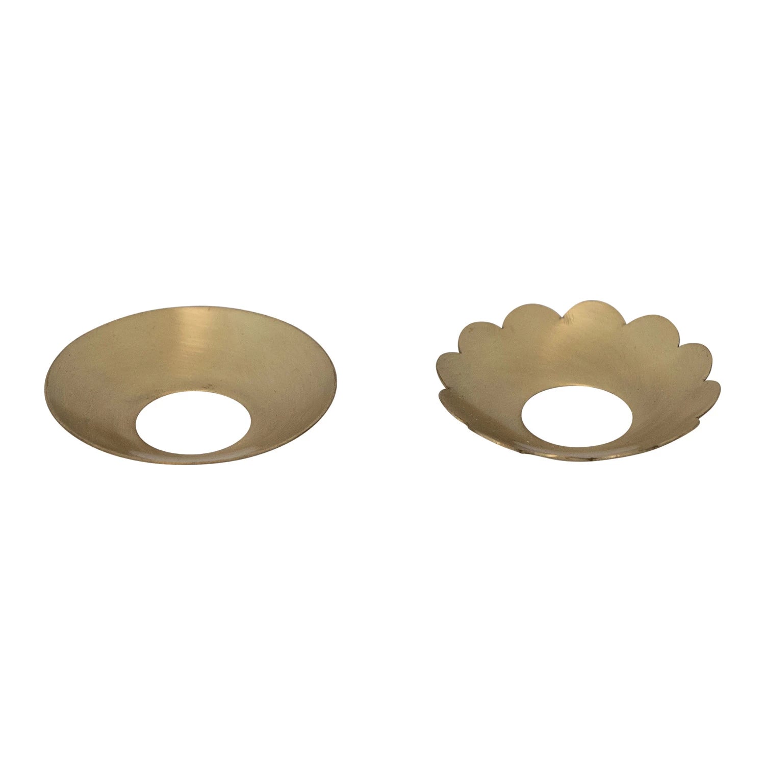 Brass Candle Bobeche, Style Options