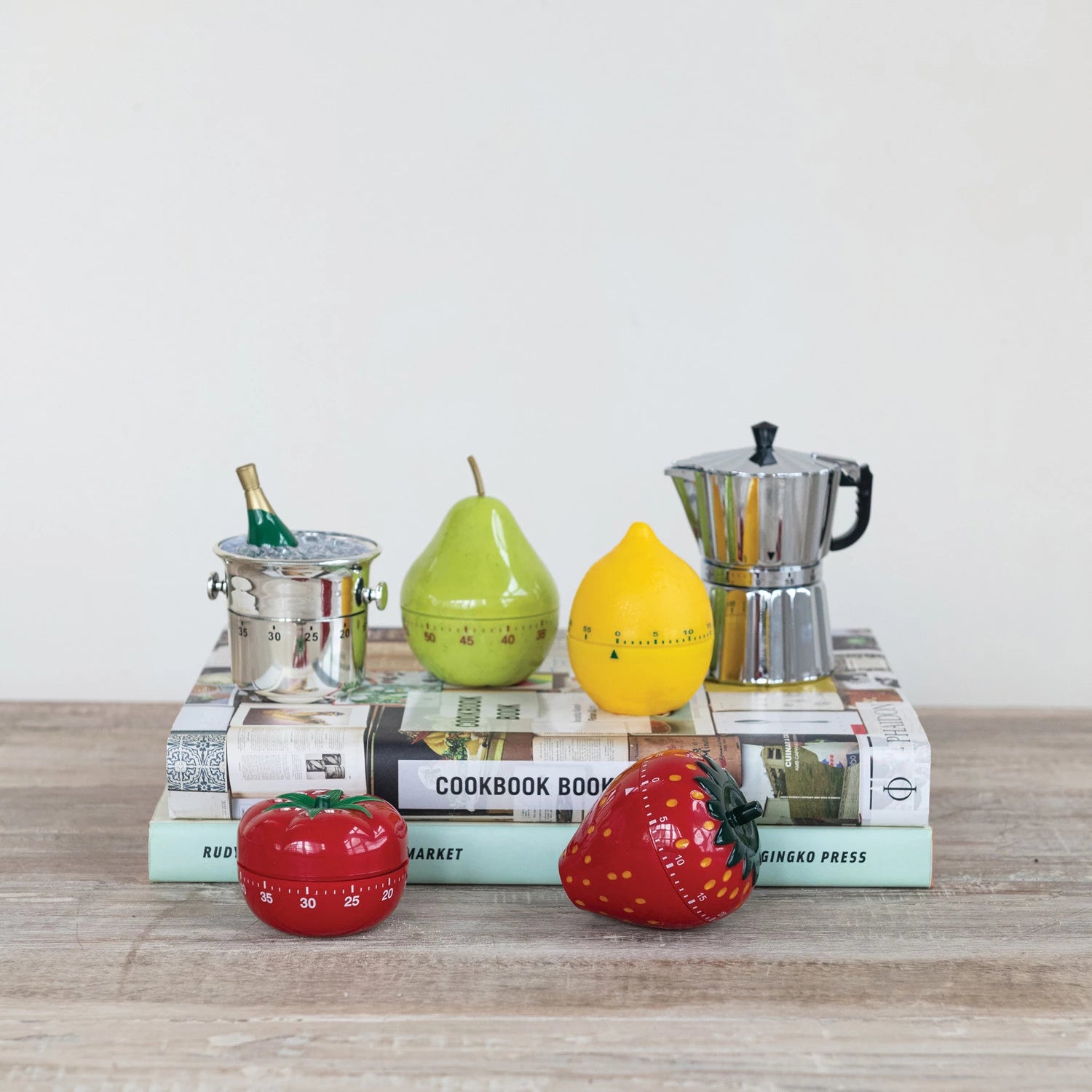 Plastic Fruit Shaped 1 Hour Twist Timer, 2 Style Options