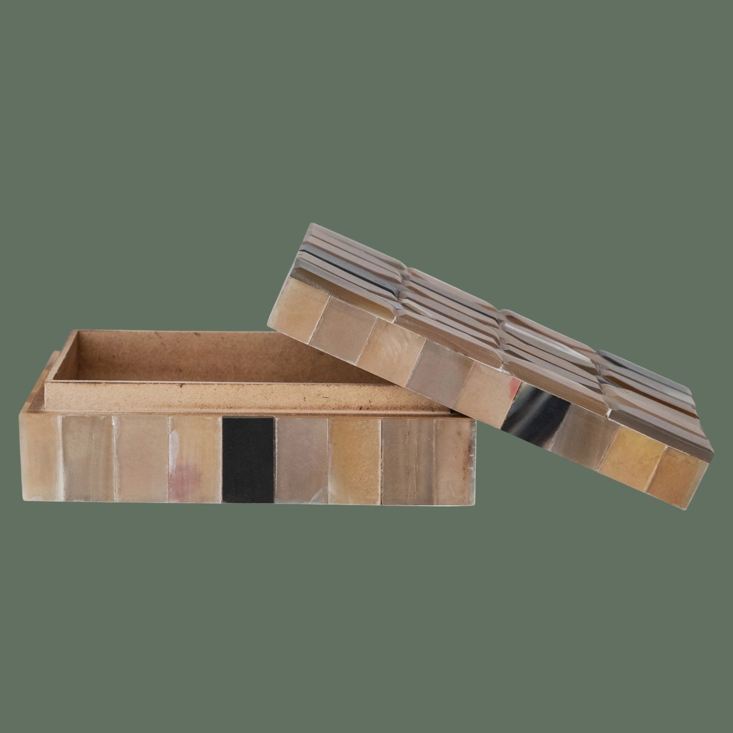 Handmade Natural Horn & MDF Box