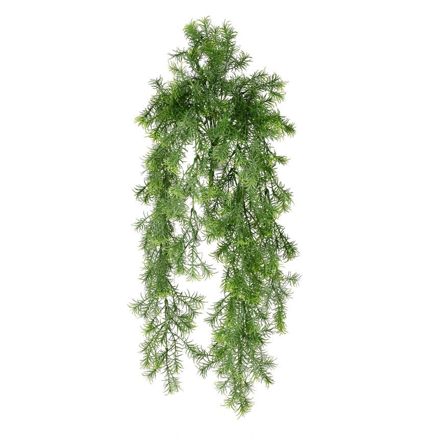 29.5" Green Spring Grass Hanging UV Protected