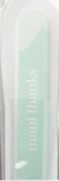 Lemon Lavender Glass Nail Files, Style Options
