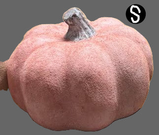 Fall Ceramic Pumpkins, 3 Size & 4 Color Options