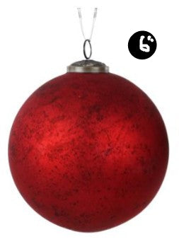 Matte Wine Rustic Ornament, 2 Size and Shape Options