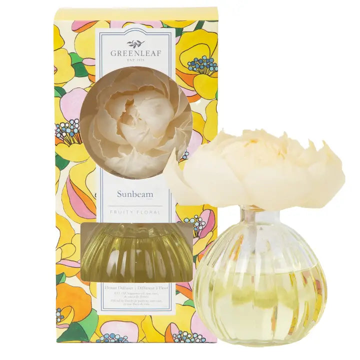 Greenleaf Flower Diffuser, Scent Options