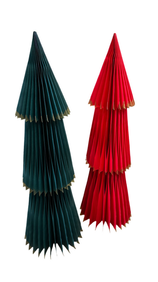 Honeycomb Christmas Tree, 2 Color Options