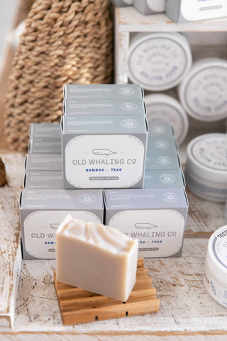Pre Order Bamboo & Teak Bar Soap