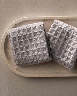 Pre Order Stone Waffle Washcloth Set