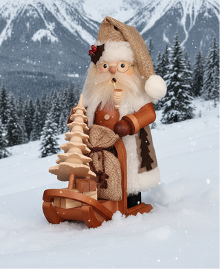 Santa on Sled Smoker ( Incense Sold Separately)