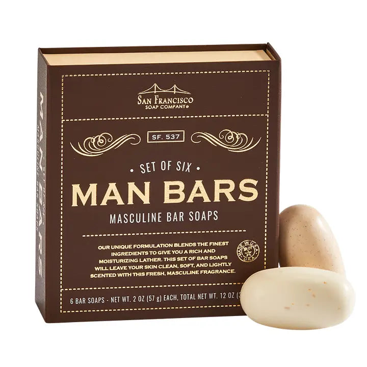 Man Bar, 6 Piece Gift Set