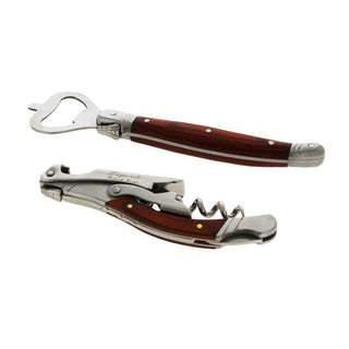 Pre Order Laguiole Bottle Opener Bar Set with Pakkawood Handles