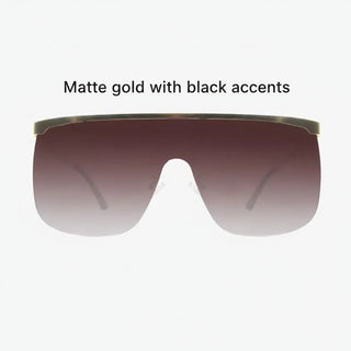 Pre order Wilder Polarized Oversized Shield Sunglasses, 2 Color Options