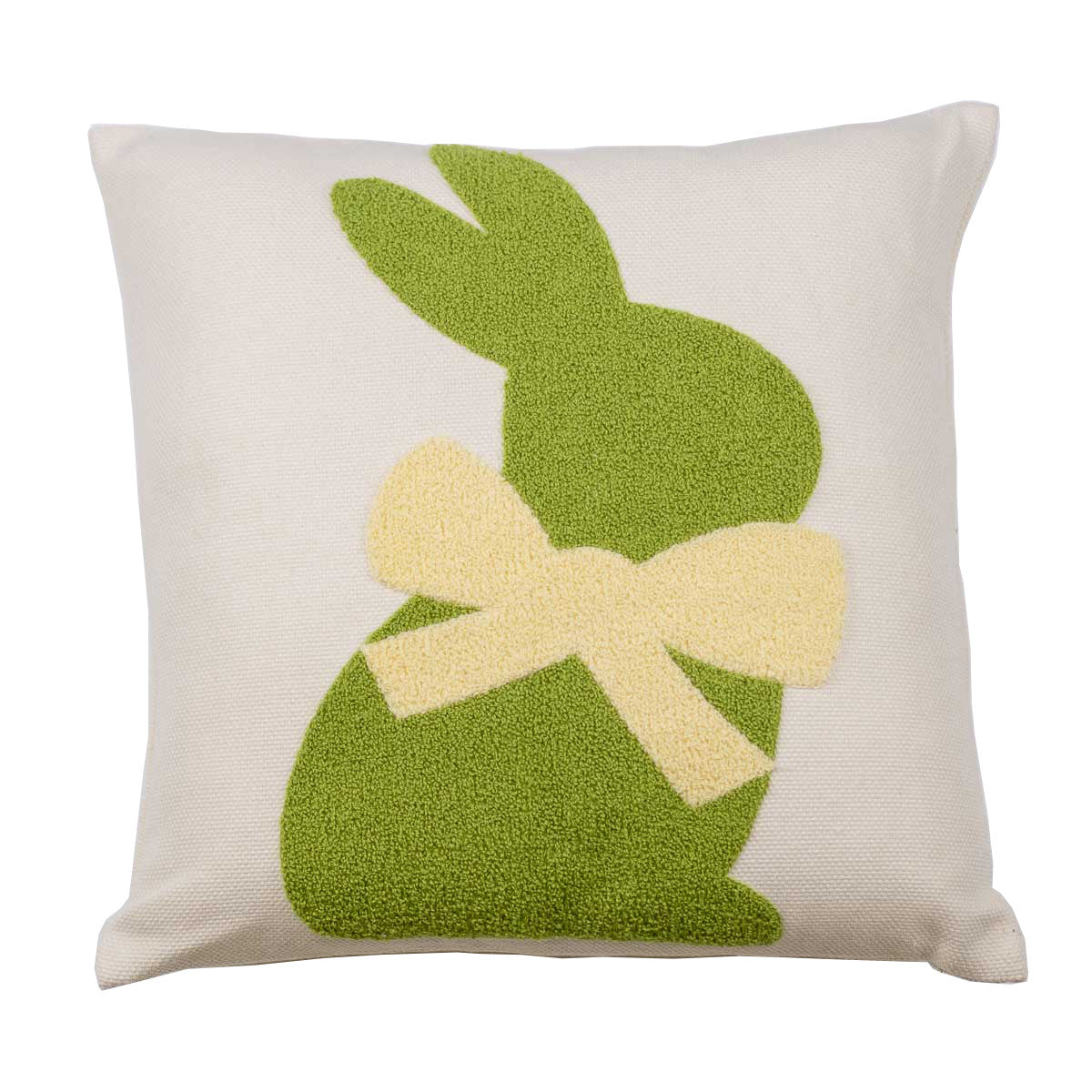 Embroidered Bunny Pillow, Color Options