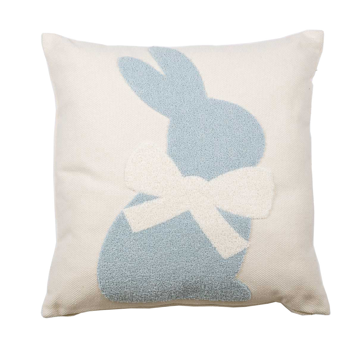 Embroidered Bunny Pillow, Color Options
