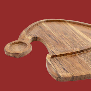 Santa Hat Serving Board
