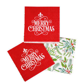Pre Order Cocktail Napkin Holder & 3 Style Cocktail Napkins Options