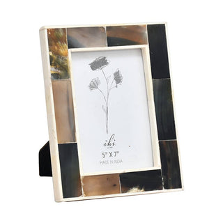 Horn Photo Frame White 5x7