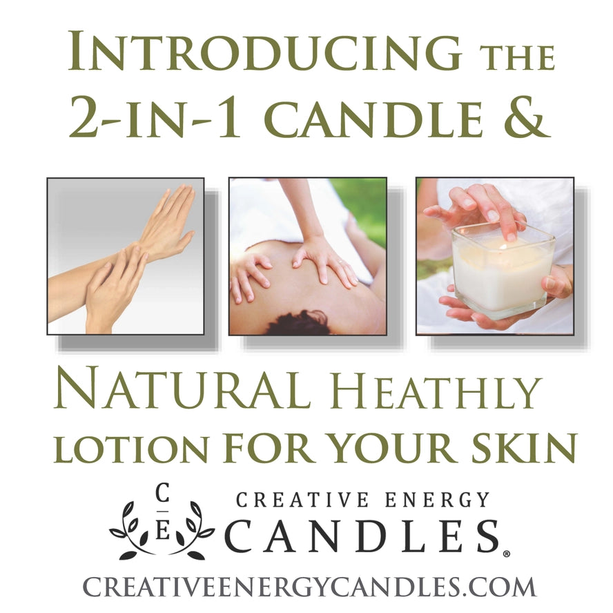 2-in-1 Soy Lotion Candle, Scent & Size Options
