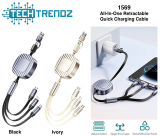 Pre-Order All in One Retractable Cable