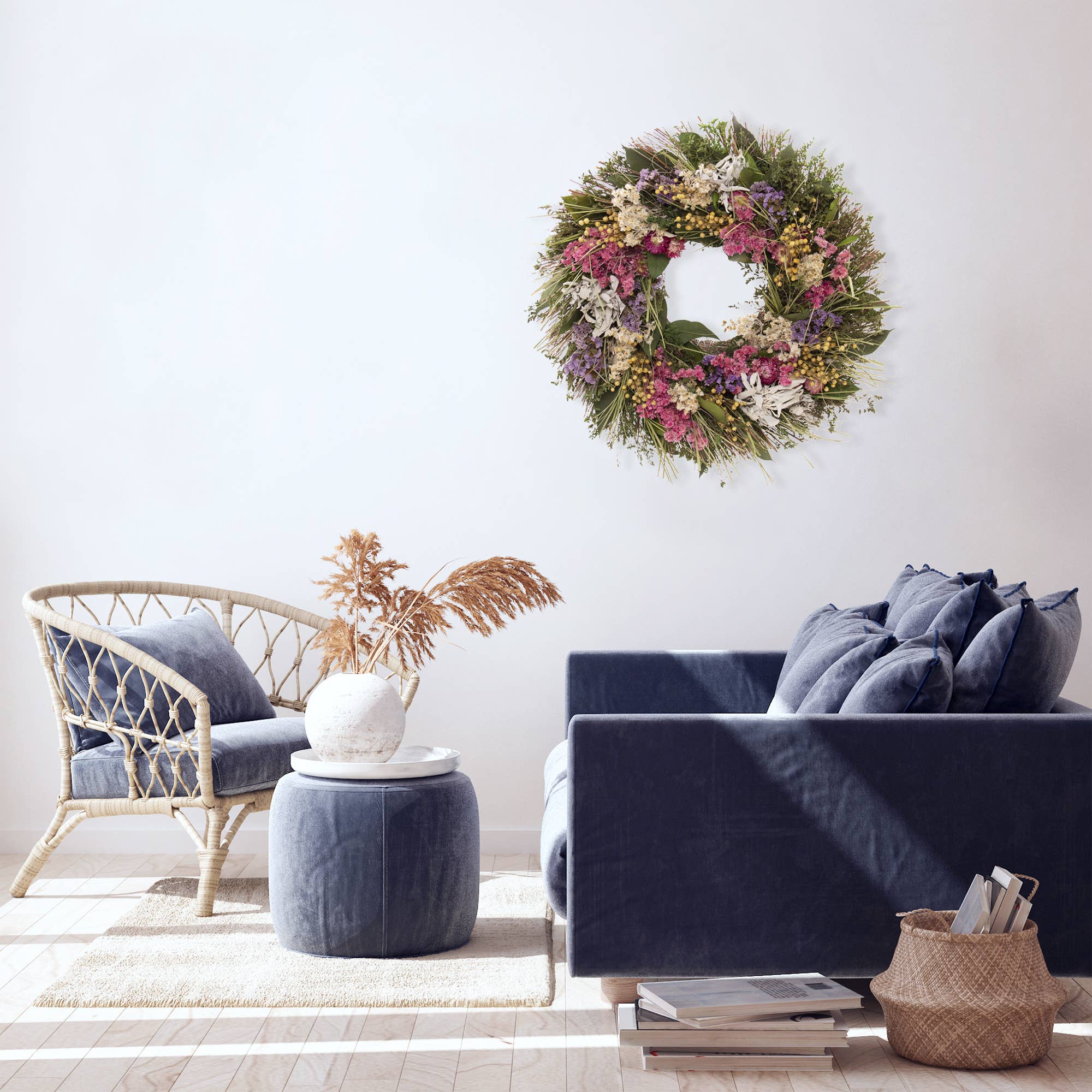 Floral Sage Wreath