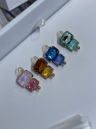 Pre order Double bling earrings